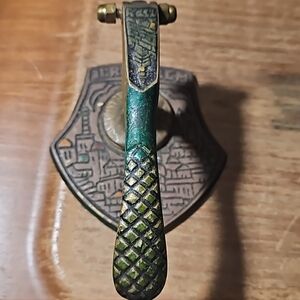 Vtg Brass tool City Of  Jerusalem City scene Made in Israel